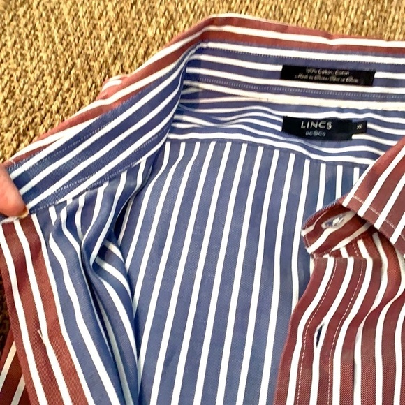 ⭐️Lincs, DC & Co.,Beautiful Men’s Shirt, Dual-Colors - Picture 5 of 7